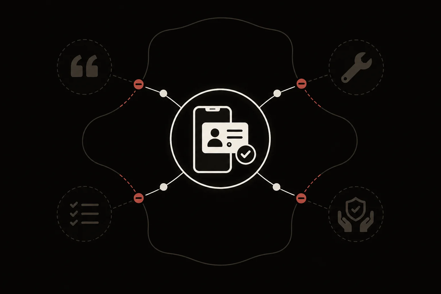 Intake capturing verified job details while blocking quotes, fixes, checklists, and promises