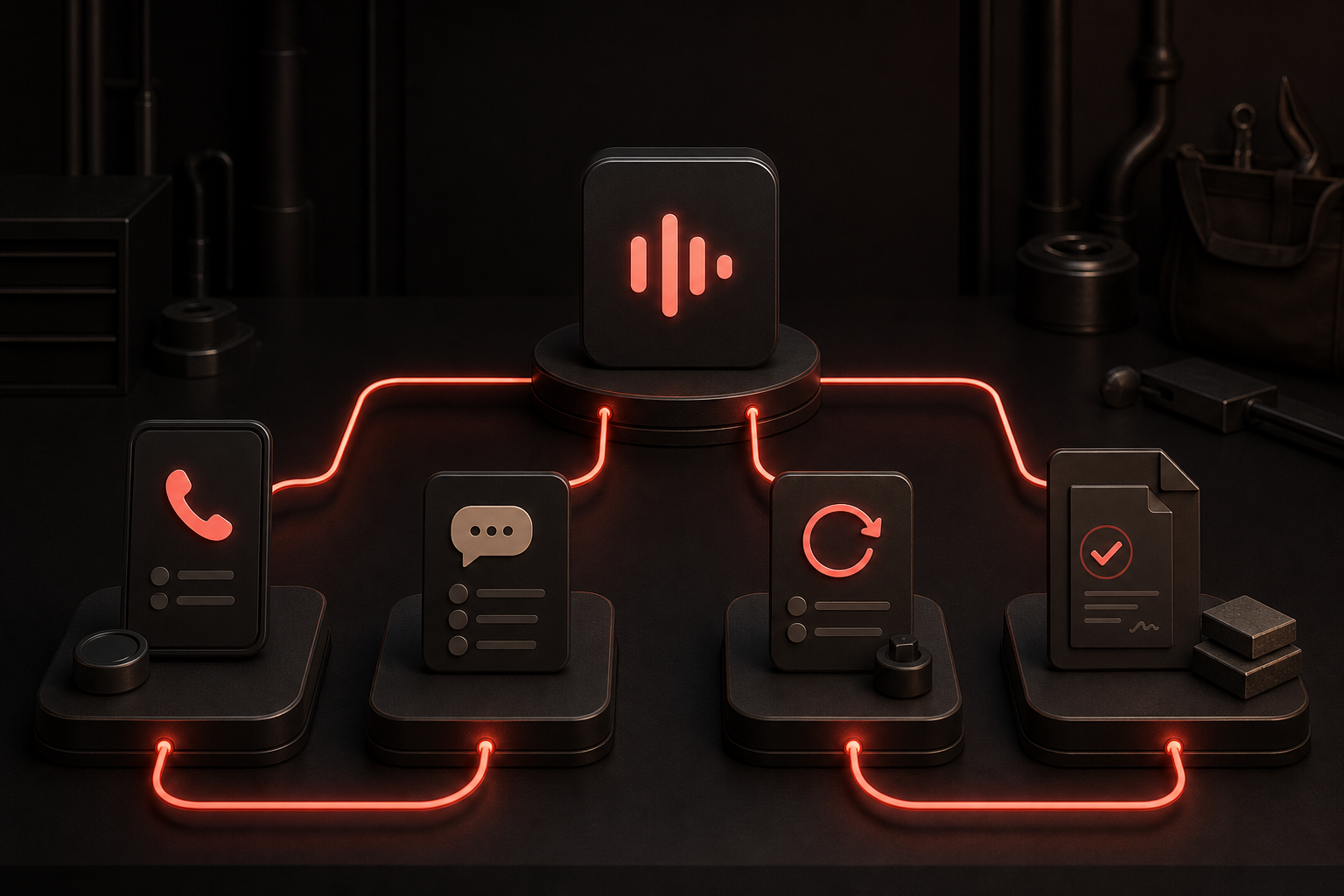 Intake systems for calls, website enquiries, old leads, and quote follow-up connected into one hub